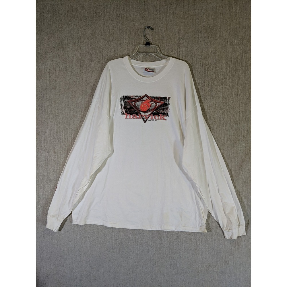 Chase Authentics Nascar Men's Long Sleeve‎ Shirt 2XL Cotton Kevin Harvick #29